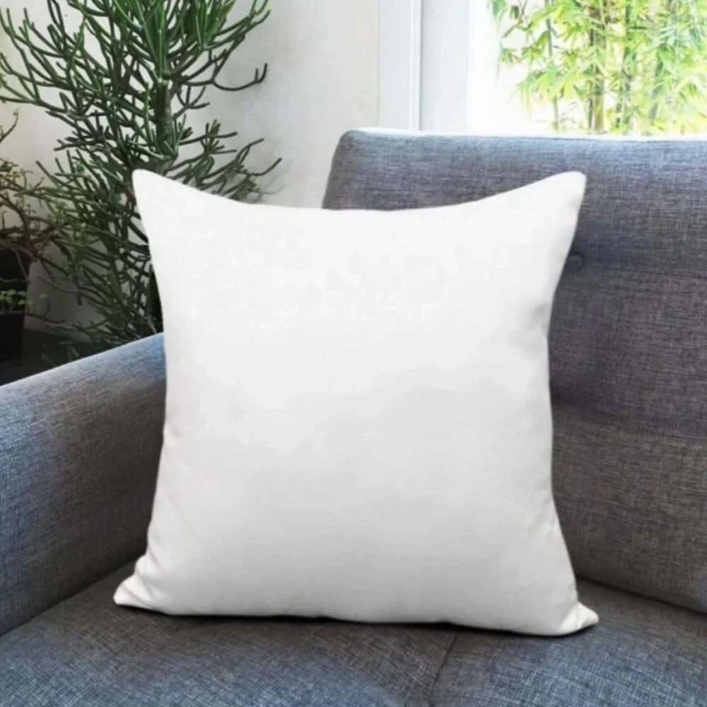 Pillow Cover Deer Christmas Zip Up Farmhouse White Black Plaid Large 17.7 in